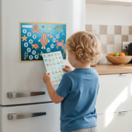 Groot Beloningssysteem Zeediertjes - Beloningskaarten en 105 Stickers