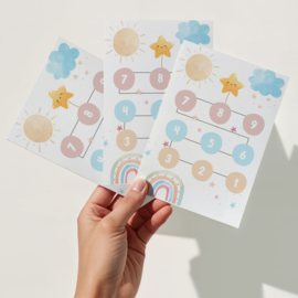 Système de récompense Suns avec autocollants