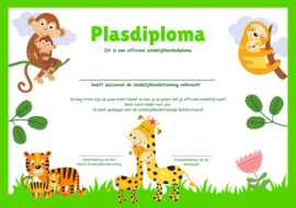 Beloningssysteem + Stickers + Plasdiploma - 16 Beloningskaarten met 240 Beloningsstickers Jungle