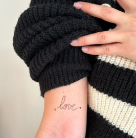 5 Temporary Love with Hearts Tattoos