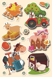Stickers 3D Thème Ferme IV