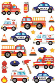 Puffy Voertuigen Stickers