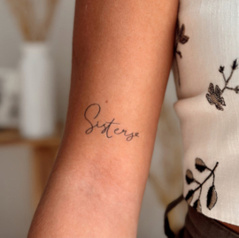 5 Temporary Tattoos Sisters