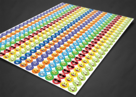 Smiley Stickers Malle Smileys 10mm - 1104 Stickers