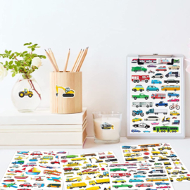 Stickervellen Transport - 4 Grote Stickervellen Voertuigen