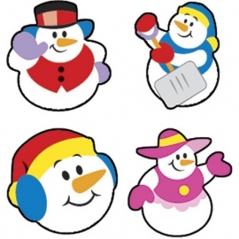 Sneeuwvriendjes - 100 Stickers