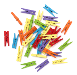 Mini Knijpers Gekleurd