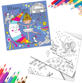 Kleurboek Moon Dance - Kleurboek voor Meisjes