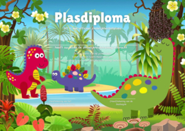 Beloningssysteem Dino's - 5 Beloningskaarten - 105 Stickers en Plasdiploma