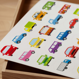 Autootjes Stickers - 35 Stickers