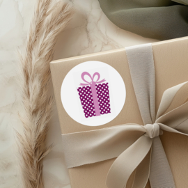 Stickervel Cadeautjes - 35 stickers