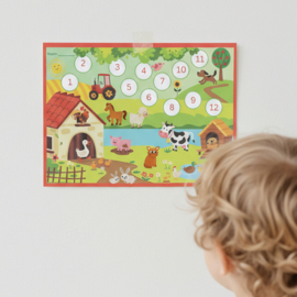 Beloningspakket voor Kinderen - 12 Grote Beloningskaarten - 315 Stickers en Diploma