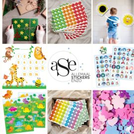 Sweetness - Sticker sheet with glitter