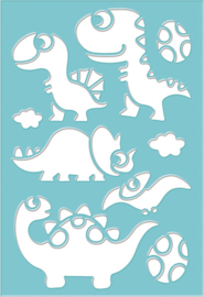 Gabarit de Dessin pour Enfants - Gabarit de Dinosaures