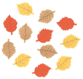 Herbstblätter Aufkleber aus Filz