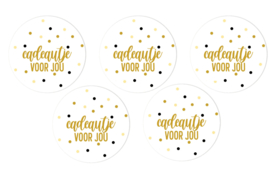 Cadeautje voor Jou Sluitzegels (5 stickers)