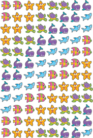 Onderwater Maatjes - 100 stickers