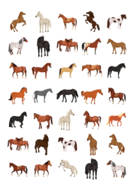 Paarden II Stickers
