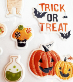Puffy Halloween Stickers - 1 Stickervel