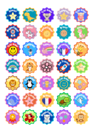 Franstalige Beloningsstickers