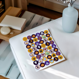 Halloween Stickers - 48 stickers