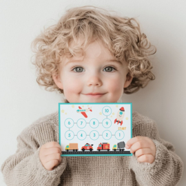 Beloningssysteem Voertuigen - 5 Dubbelzijdige Beloningskaarten - 105 Stickers