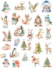 Christmas Time - 25 Christmas Stickers