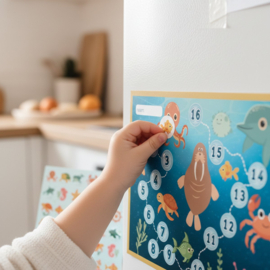 Groot Beloningssysteem Zeediertjes - Beloningskaarten en 105 Stickers