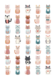 Cute Cats Stickers