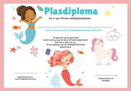 Beloningssysteem Zeemeermin - 5 Beloningskaarten, 105 Stickers & Plasdiploma