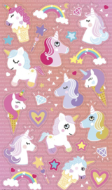 Unicorn Stickervel