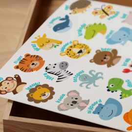 Beloningspakket voor Kinderen - 12 Grote Beloningskaarten - 315 Stickers en Diploma