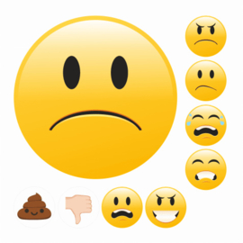 Beloningsstickers Emoji Kan Beter! - 54 Stickers
