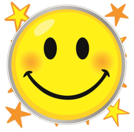 Nachtlampje Kinderkamer - Zelfklevend Nachtlampje Smiley