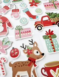 Autocollants Gonflés Noël