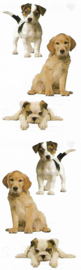 Prachtige Puppy's - 6 Stickers