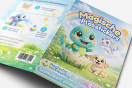 Autocollants magiques pour l’apprentissage de la propreté – Animaux – Lot de 8 autocollants réactifs à l’urine
