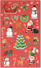 Sticker sheet Christmas - 20 stickers