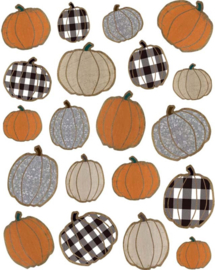 Fancy Pompoenen - 20 Halloween Stickers