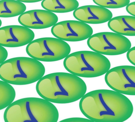 Groene Vinkjes Stickers - 5 Stickervellen - 270 Beloningsstickers