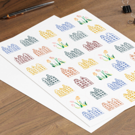 Tulpen uit Amsterdam Stickers