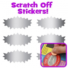 Krasstickers Wow!- 6 stickers