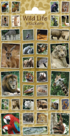 Wilde Dieren Stickervel