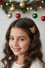 Kerst Haarspeldjes met Glitters