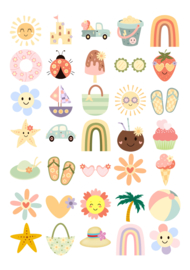 Zomer Stickers