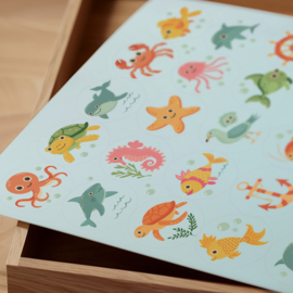Groot Beloningssysteem Zeediertjes - Beloningskaarten en 105 Stickers