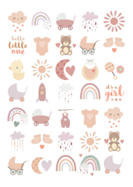 Baby Meisje Stickers