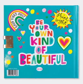 Dagboek met Slot voor Meisjes – Positive Vibes Dagboek