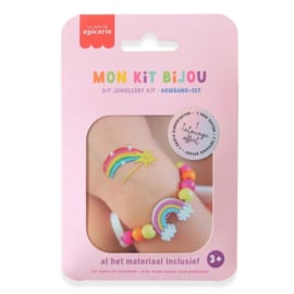 Bricolage d'un bracelet arc-en-ciel + Tatouage Adhésif arc-en-ciel