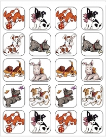 Puppy's - 20 Stickers